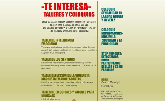 El área de cultura organiza una encuesta en redes