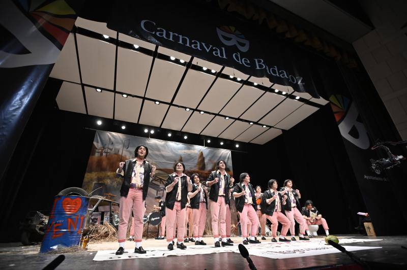 Primera semifinal del concurso de murgas del Carnaval de Badajoz