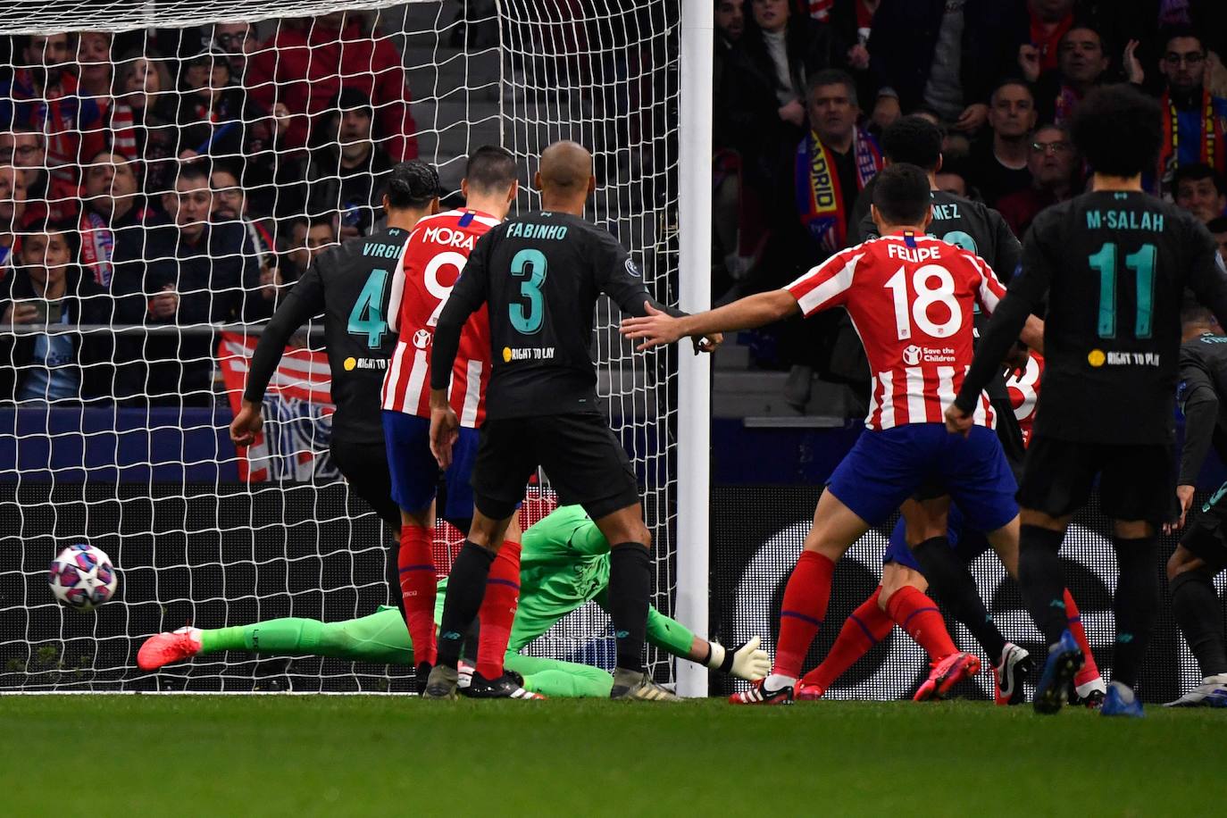 Las mejores imágenes del Atlético-Liverpool