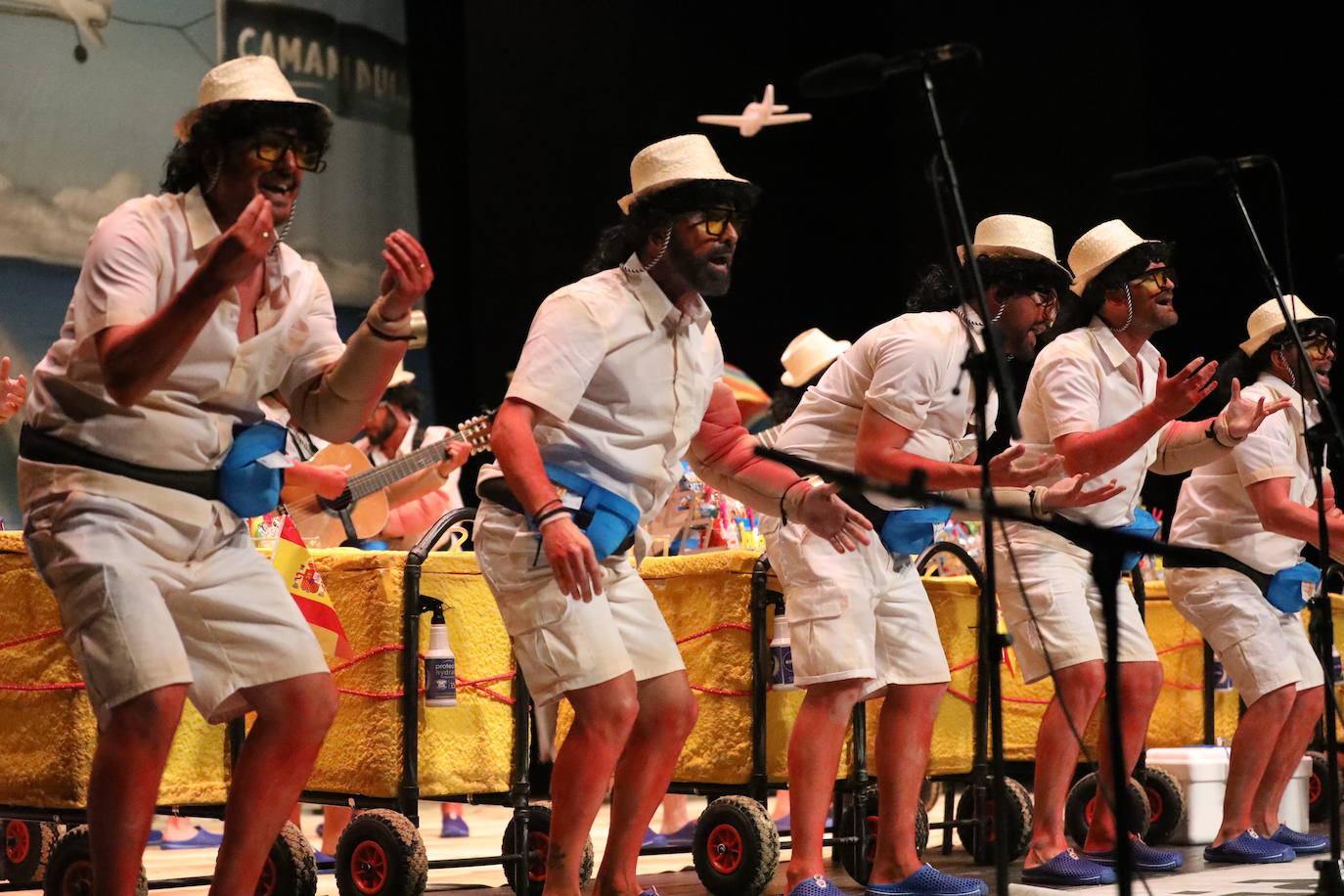Final del concurso de agrupaciones del Carnaval Romano