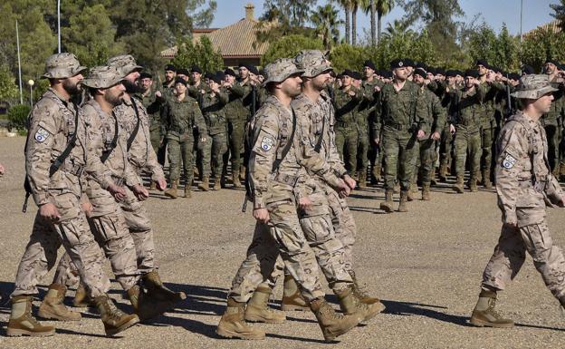 Los militares extremeños en Irak siguen las recomendaciones del Ministerio de Sanidad