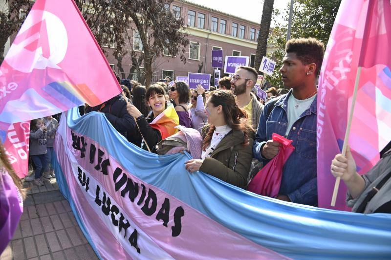 Manifestación del 8M en Extremadura