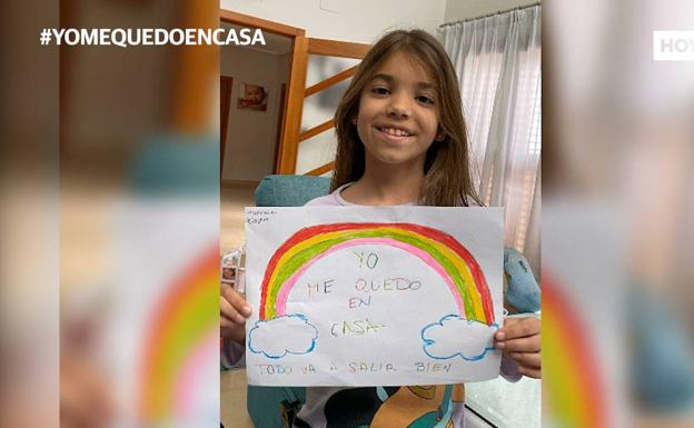 Los alumnos del colegio Ruta de la Plata de Almendralejo han hecho este vídeo para el profesor Javier Martínez Caro