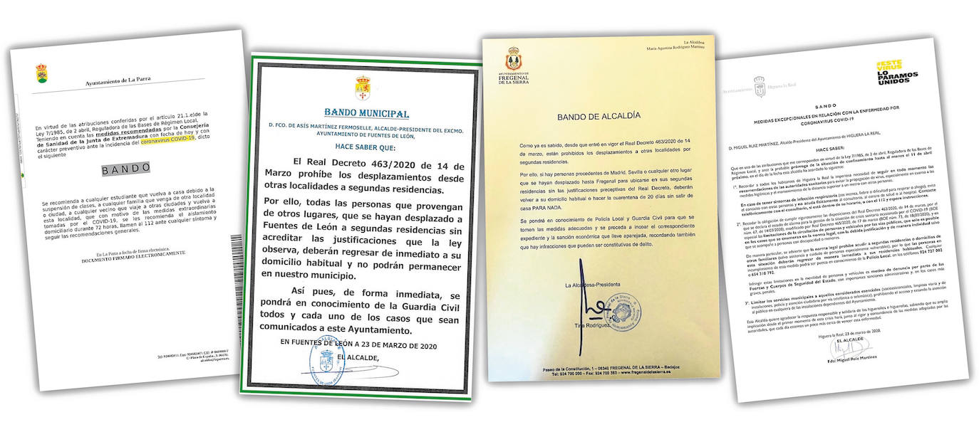 Pueblos que se blindan contra la pandemia