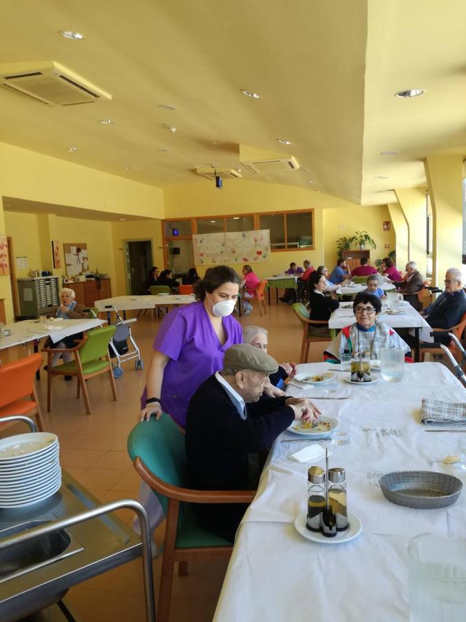 Encierro en una residencia en Losar de la Vera