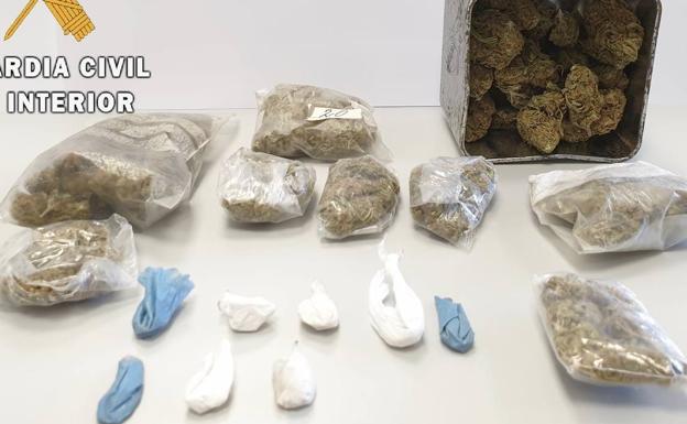 Detenido con droga en la estación de Casar de Cáceres