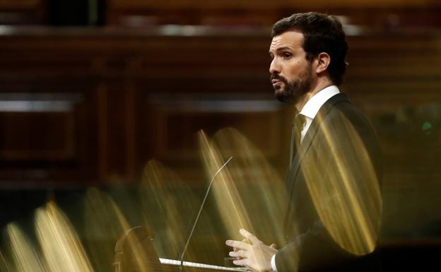 El PP busca su voz también en la crisis del coronavirus