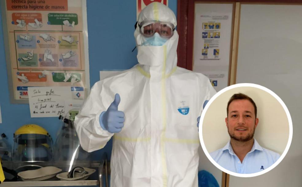 Estreno laboral en el epicentro de la pandemia