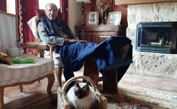 Bahamontes, hiperactivo a sus 91 años, está confinado en una casa rural en Valladolid