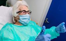 Una mujer de 105 años de Calamonte sale del hospital tras superar el virus