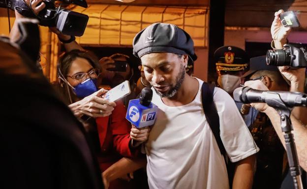 Ronaldinho: «Jamás imaginé pasar por una situación así»