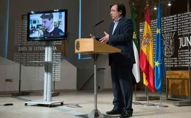 Fernández Vara quiere que las dos provincias hagan juntas la desescalada