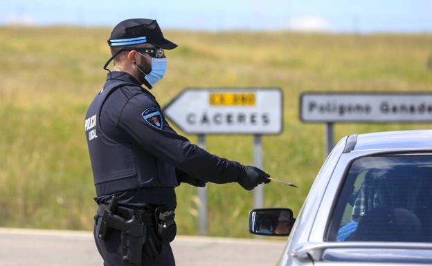 Aumentan en Cáceres las denuncias por desobediencia a la autoridad durante la desescalada