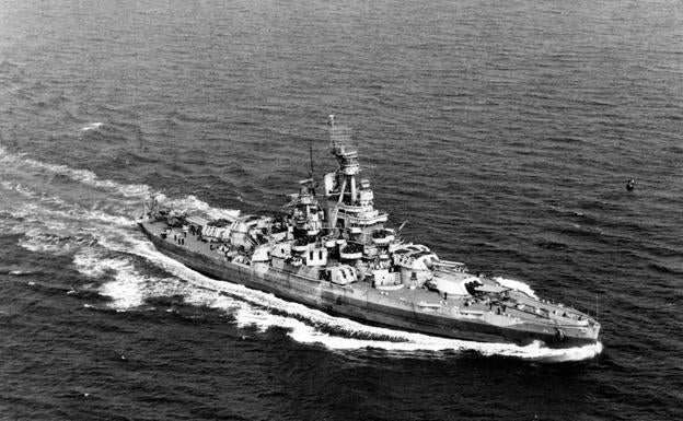 El USS Nevada sale de la tumba