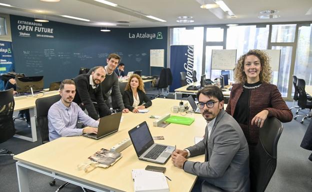 Cinco nuevos proyectos de emprendimiento se unen a 'Extremadura Open Future'