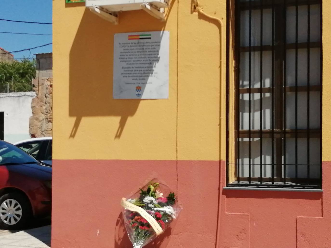 Valdehúncar homenajea a las víctimas del COVID-19