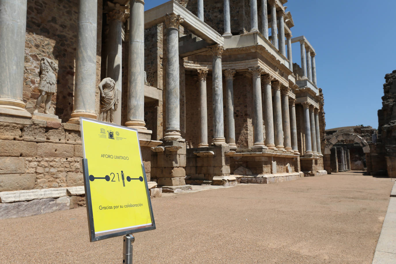 El Teatro y Anfiteatro Romanos, listos para recibir visitantes