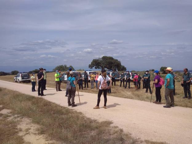 Más de 400 personas participan en la búsqueda de la desaparecida de Bohonal