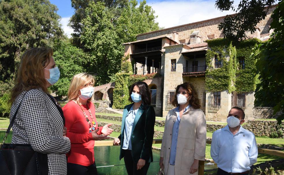 El Monasterio de Yuste muestra su fachada oculta
