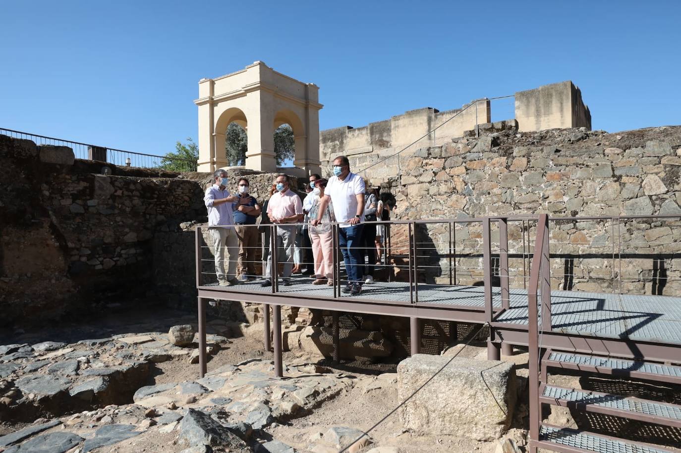 La Alcazaba árabe de Mérida amplía su circuito turístico
