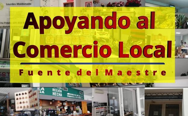 Fuente del Maestre lanza una campaña para apoyar al comercio local
