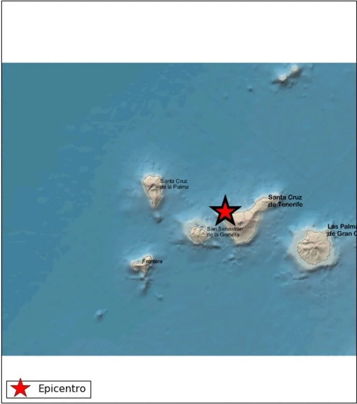 Terremoto de magnitud 4,1 en Buenavista del Norte (Tenerife)