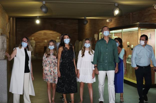 Los Reyes eligen Mérida para expresar su apoyo a la cultura