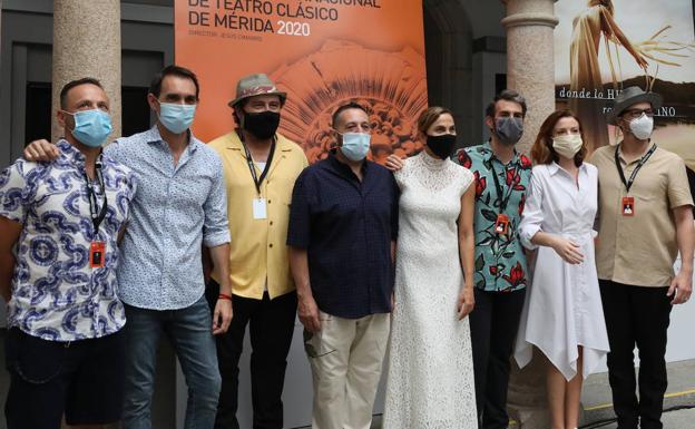 La comedia llega este miércoles al Festival de Mérida con la troupe de circo de 'Anfitrión'