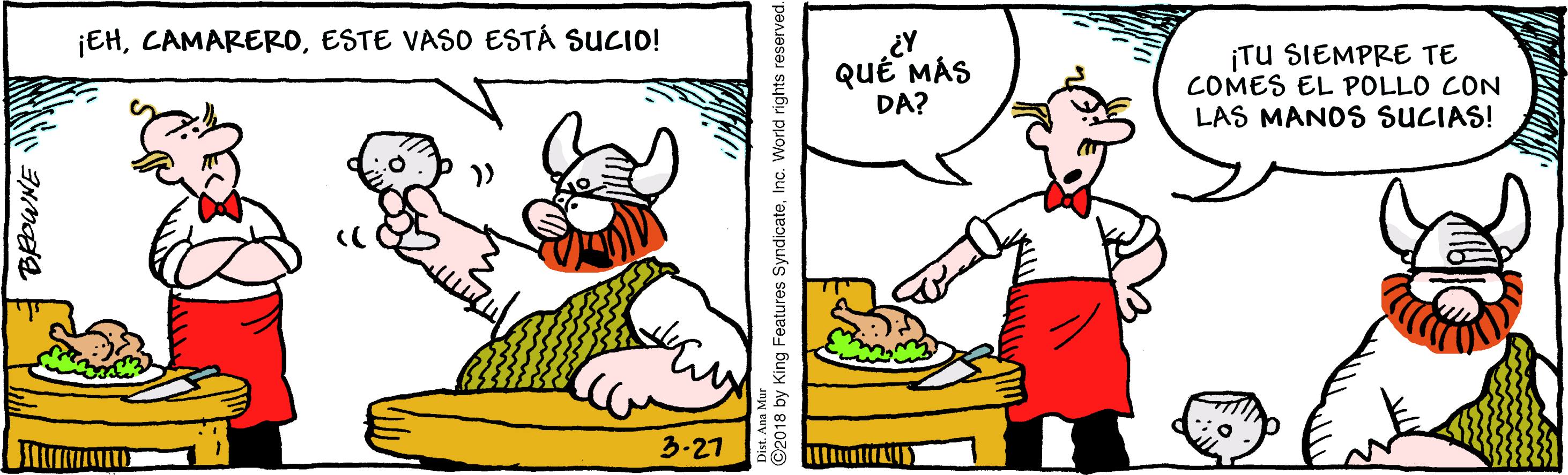 La viñeta de Olaf
