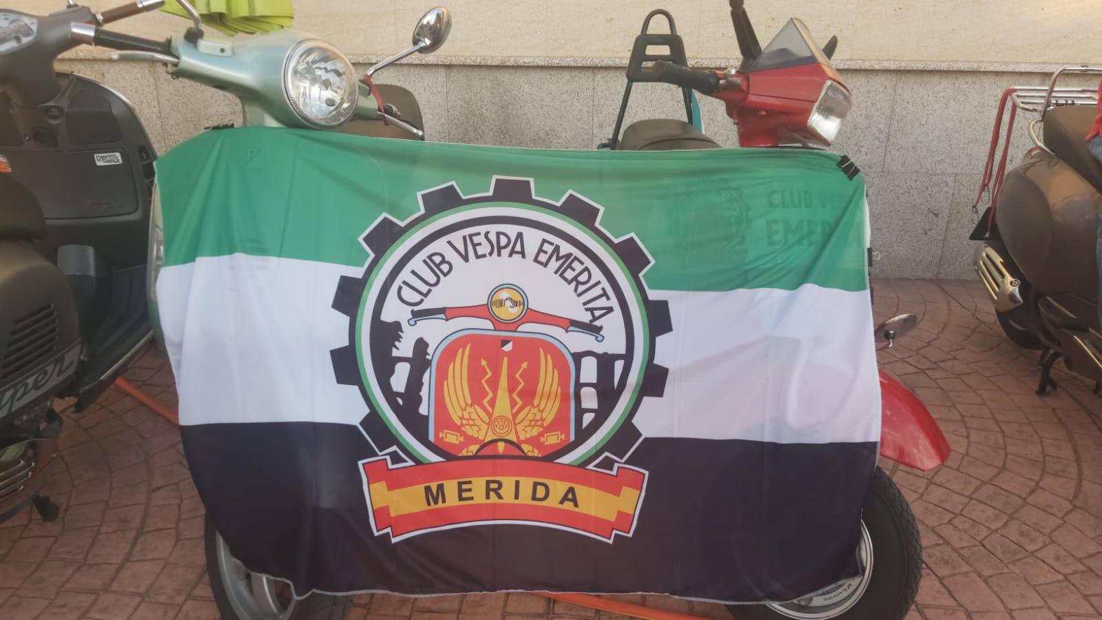 Vespas de Mérida viajan a Asturias