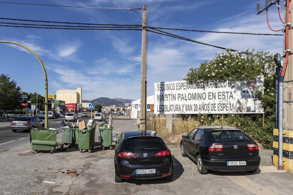 La reforma de la avenida de Martín Palomino, entrada sur a la ciudad, sigue sin hacerse realidad. / ANDY SOLÉ