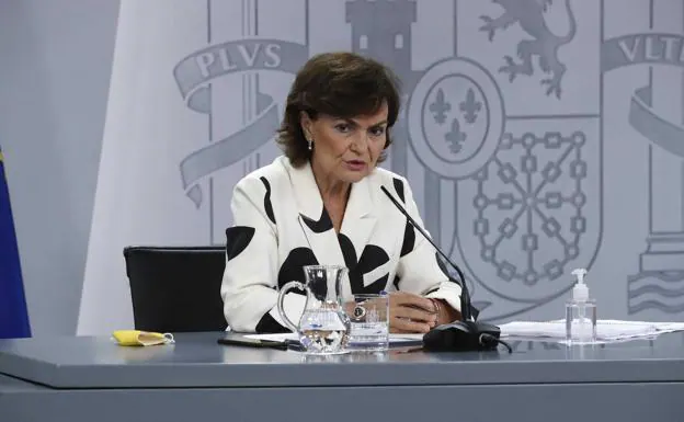 La vicepresidenta del gobierno Carmen Calvo/Efe