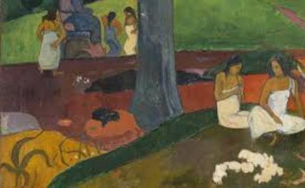 El 'Mata Mua', de Gauguin, que actualmente se encuentra en Andorra./R. C.