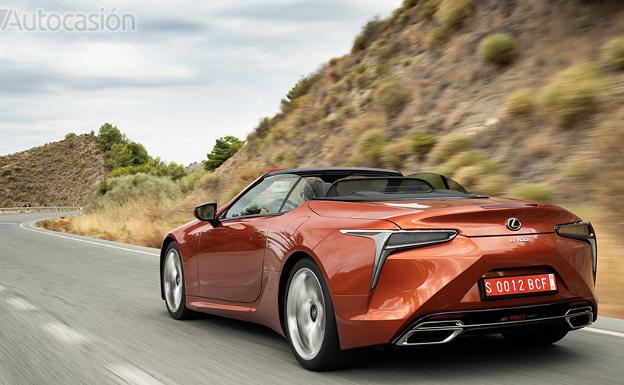 Lexus LC 500 Cabrio: el placer de lo ilimitado