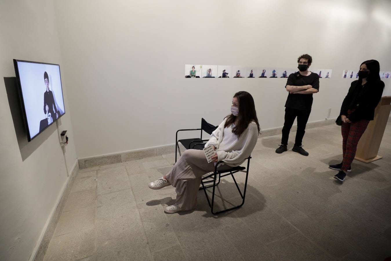 Isabel León expone 'De la nube a la pared'