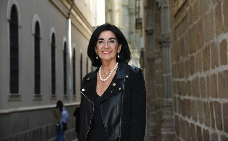 Raquel Rodríguez es la presidenta del Colegio Oficial de Enfermería de Cáceres.