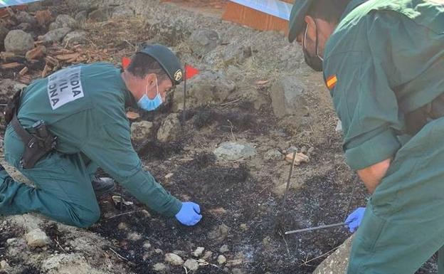 Investigan a un vecino de Malpartida de la Serena por un incendio forestal intencionado de 25 hectáreas