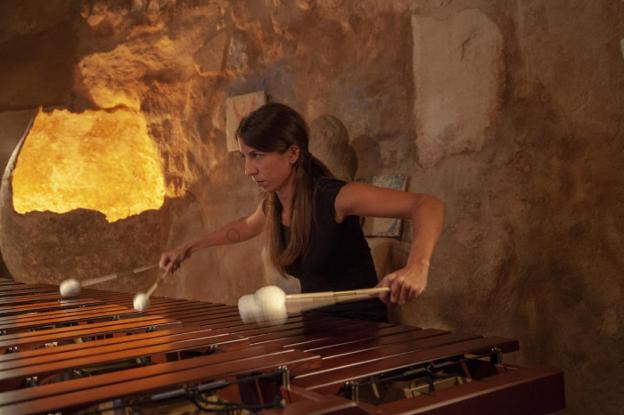 La percusionista que hizo las maletas