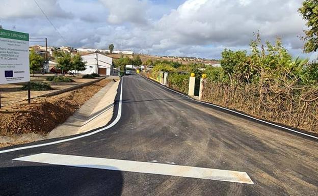 Finalizan las obras de mejora y acondicionamiento del Camino Rural Público en San Blas