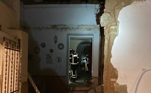 La explosión en una casa de Berlanga daña varias habitaciones de la vivienda