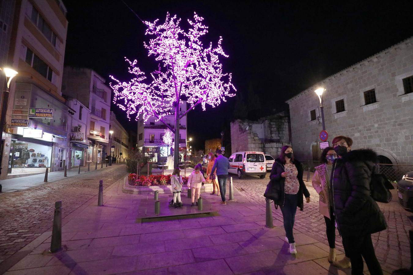 Encendido de las luces de Navidad de Mérida