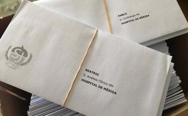 El CEIP San José envía cartas de agradecimiento a los sanitarios