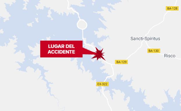 Muere un motorista de 52 años en un accidente cerca de Sancti-Spíritus