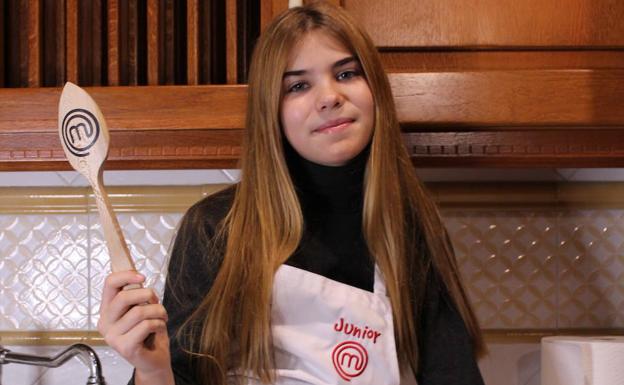 Celia Talero se despide de MasterChef Junior