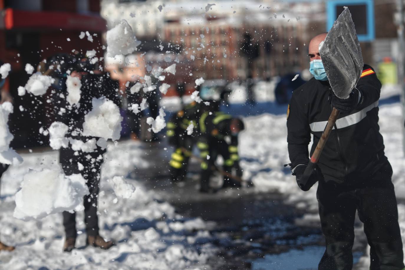 'Filomena' deja una excepcional nevada