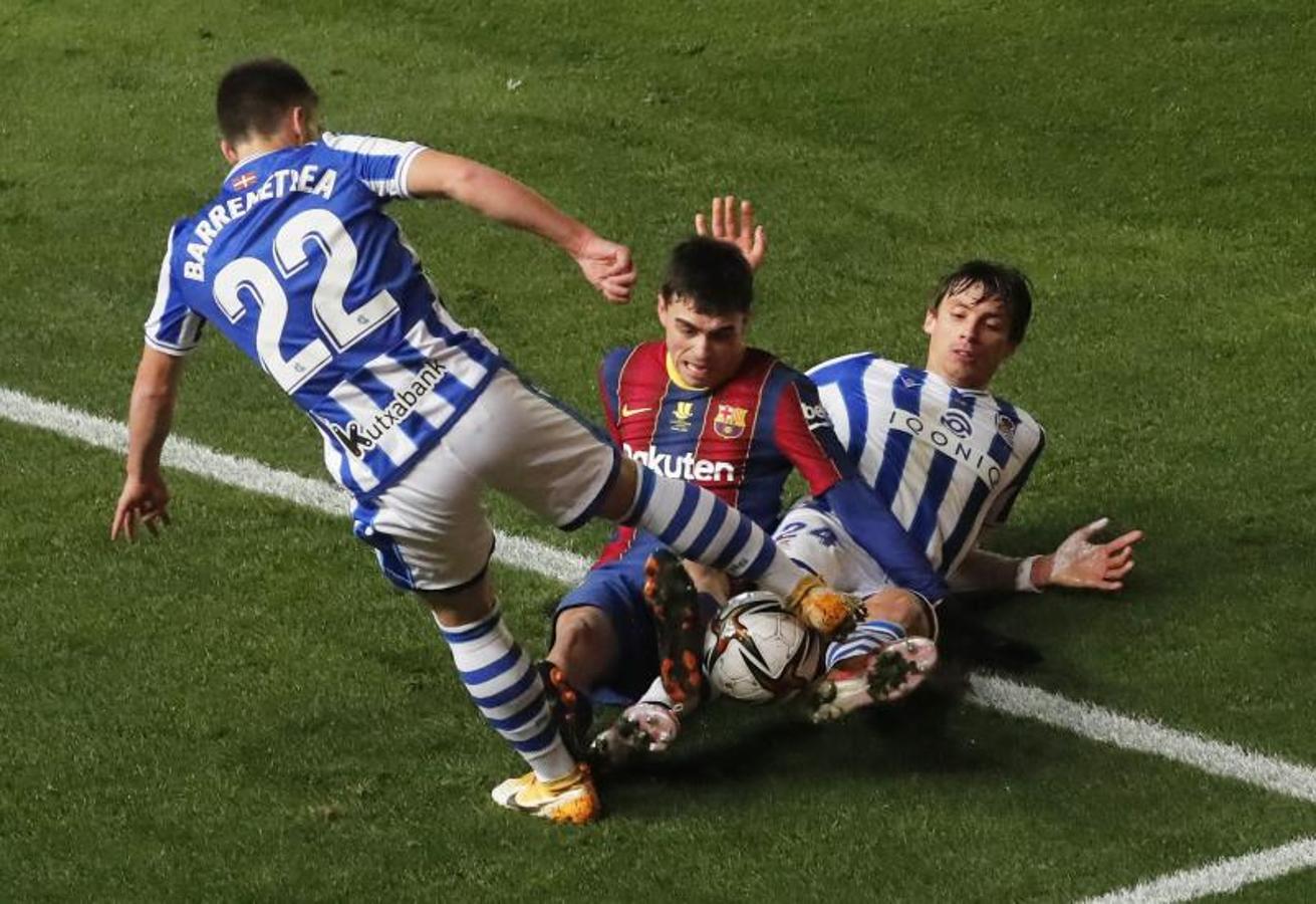 Las mejores imágenes del Real Sociedad-Barça