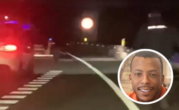 'El melillero', a punto de atropellar a un policía