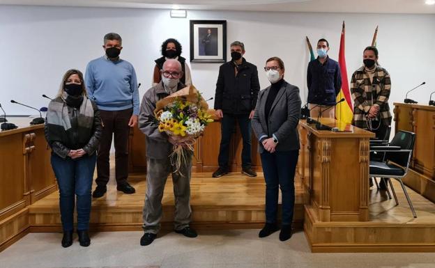 Homenaje al juez de paz por su 90 cumpleaños