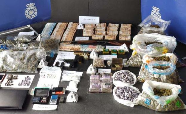 Desarticulado un grupo «especialmente violento» de venta de droga en Cáceres, Salamanca y Toledo