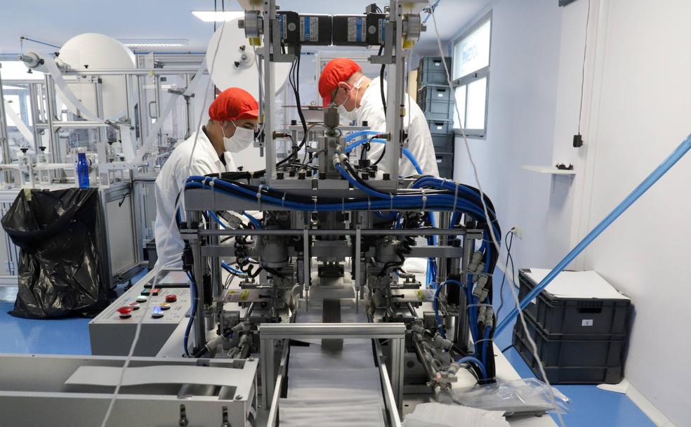 Extremadura se asienta en el mercado de la mascarilla